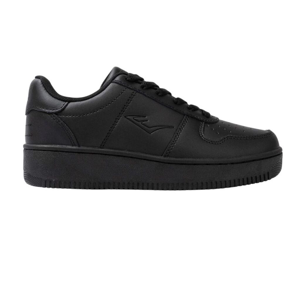 Everlast Childrens/Kids Hanshi Action Leather Platform Sneakers / Black